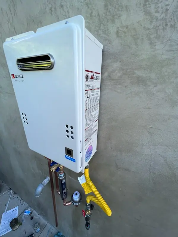 Tankless water heater installation for Phoenix homes